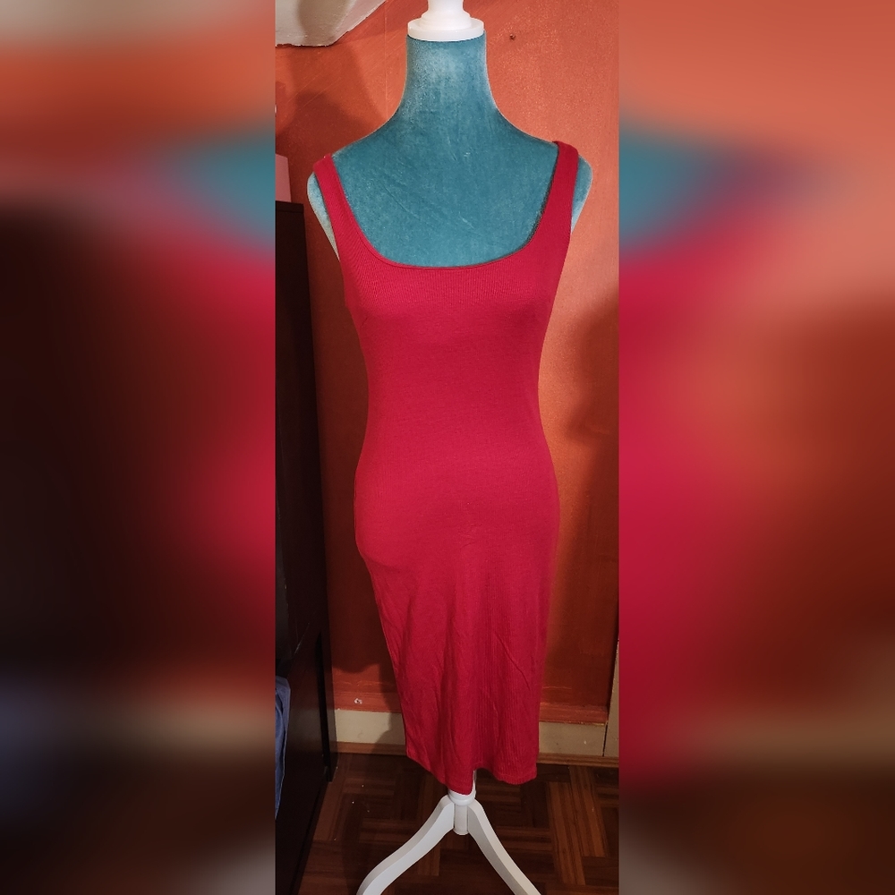 Raspberry dress